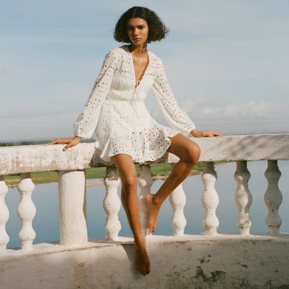 Zara short dress🤍